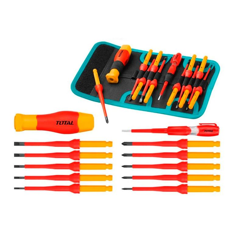 Kit Juego Destornilladores Precision Aislados