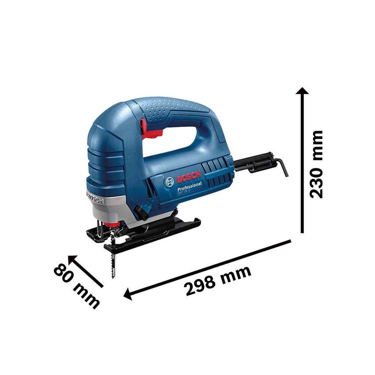 BOSCH - Sierra caladora BOSCH GST 75 E 710w