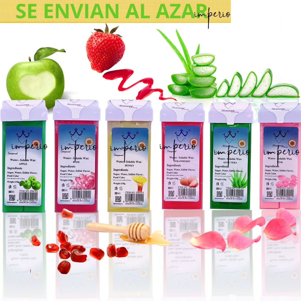 GENERICO - Set Completo de Depilacion Roll On