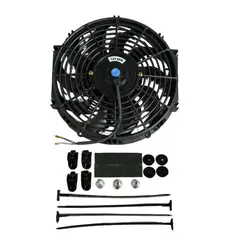 GENERICO - Electro Ventilador Universal de 12 Pulgadas 12 Volts