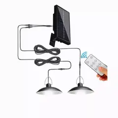 UNIVERSAL - LAMPARAS DOBLES SOLARES PARA EXTERIOR DECORACIÓN CAMPING