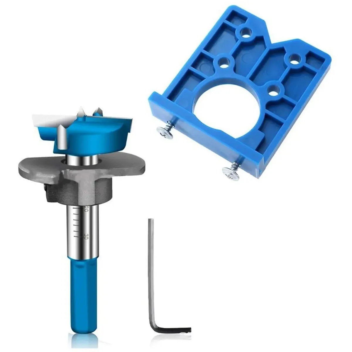 KUANGYE - Brocas Guía De Perforación Para Bisagra 35mm Ajustable
