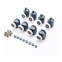 Ruedas Para Cabinas De Ducha - 8 Ruedas