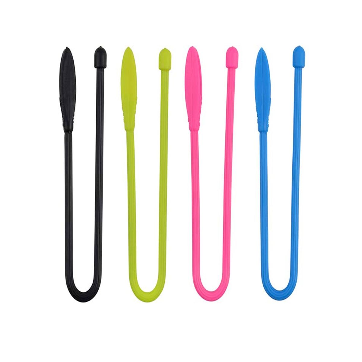 NITE IZE - Pack 4 amarras de goma 15 cm Gear Tie Nite ize