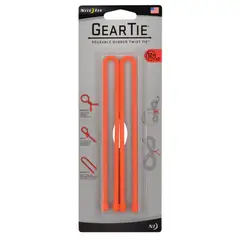 NITE IZE - Pack 2 Amarras de Goma 30 cm naranjo Nite ize.