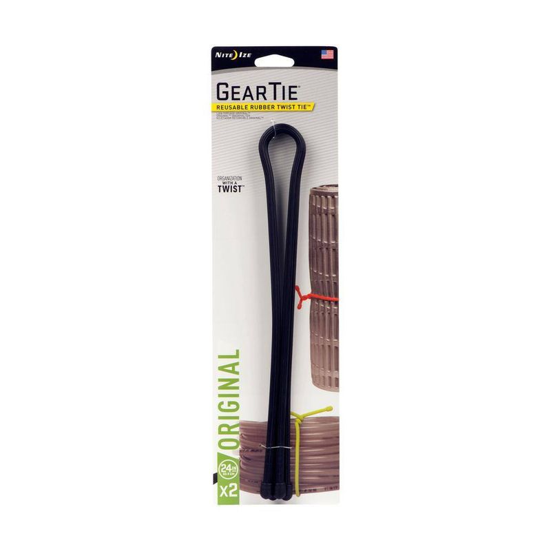 NITE IZE - Amarra de Goma 60 cm negro Nite ize