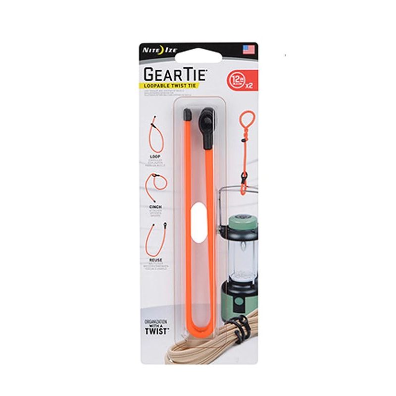 NITE IZE - Amarra de Goma 30 cm negro Nite ize
