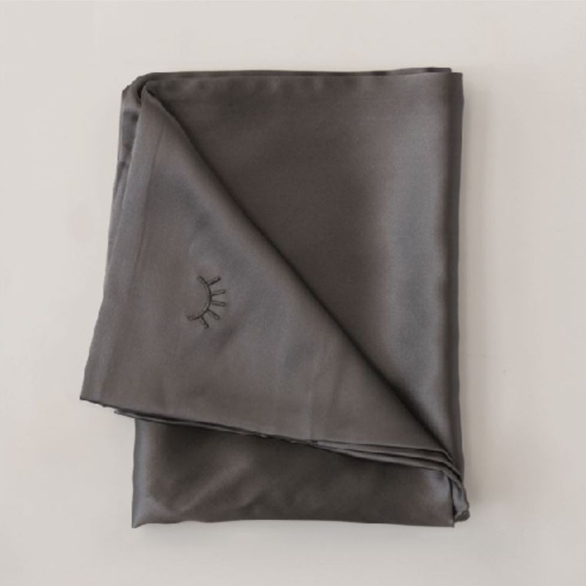 DRIMS BEAUTY - Funda De Seda Gris Marengo