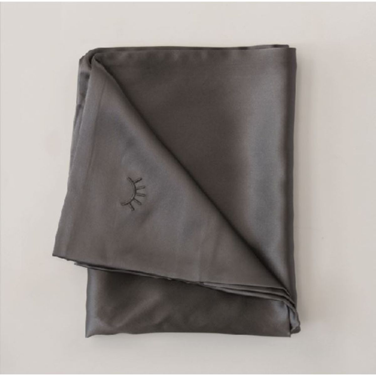 DRIMS BEAUTY - Funda De Seda Gris Marengo