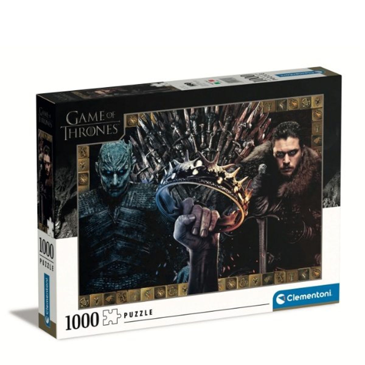 CLEMENTONI - Puzzle 1000 piezas Games of Thrones Nuevo 2022