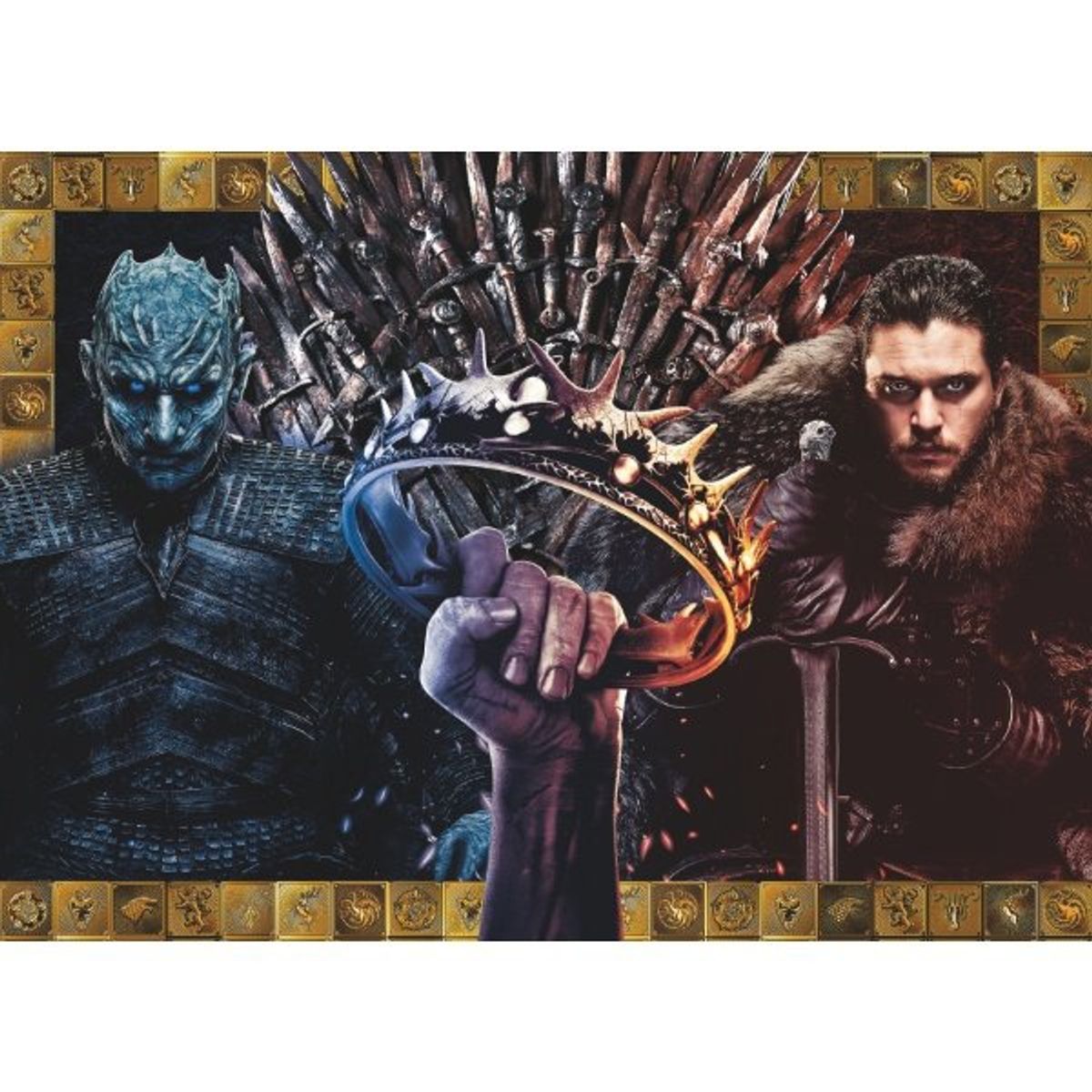 CLEMENTONI - Puzzle 1000 piezas Games of Thrones Nuevo 2022