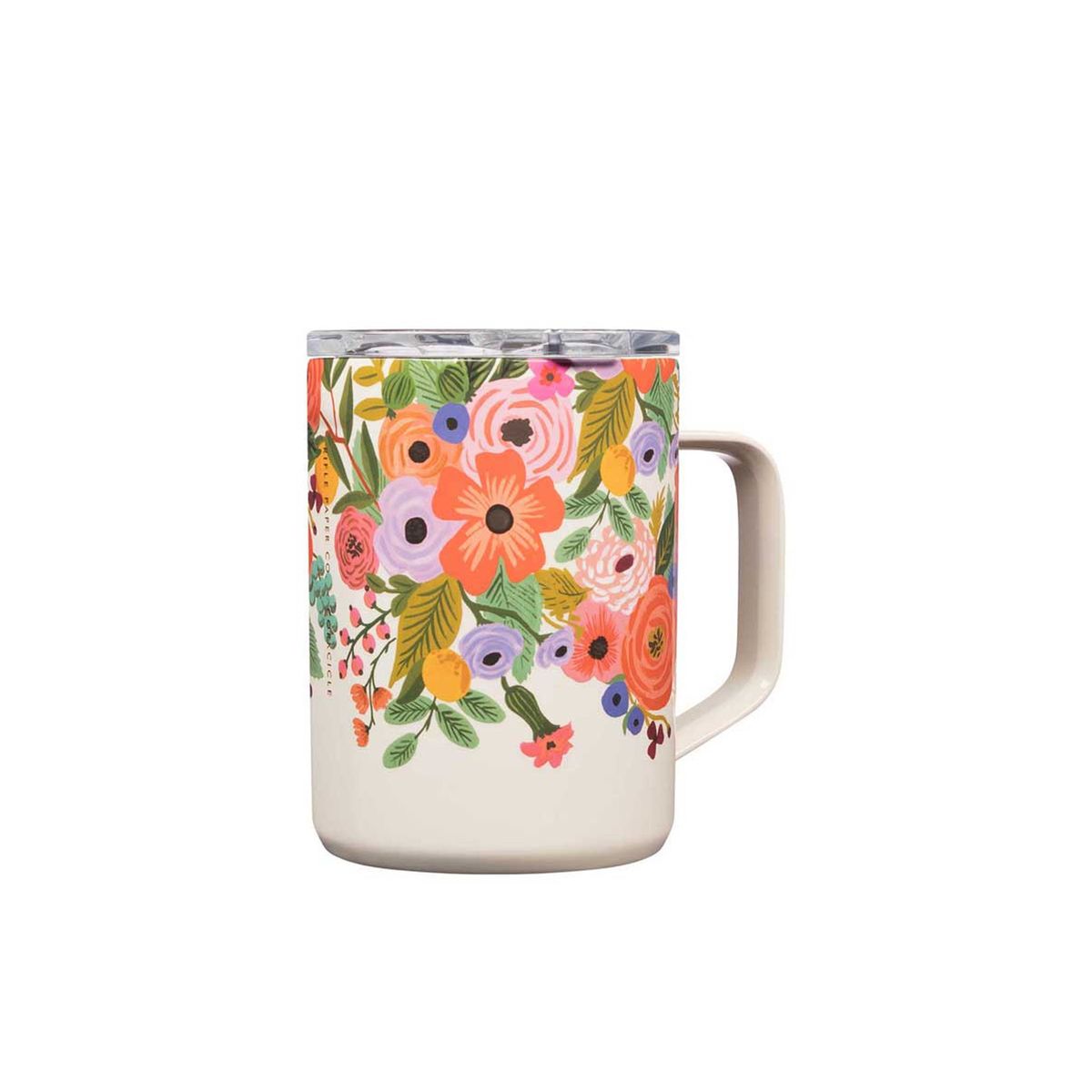 CORKCICLE - Tazón Térmico Mug 475ml Paper Garden Party Cream CORKCICLE