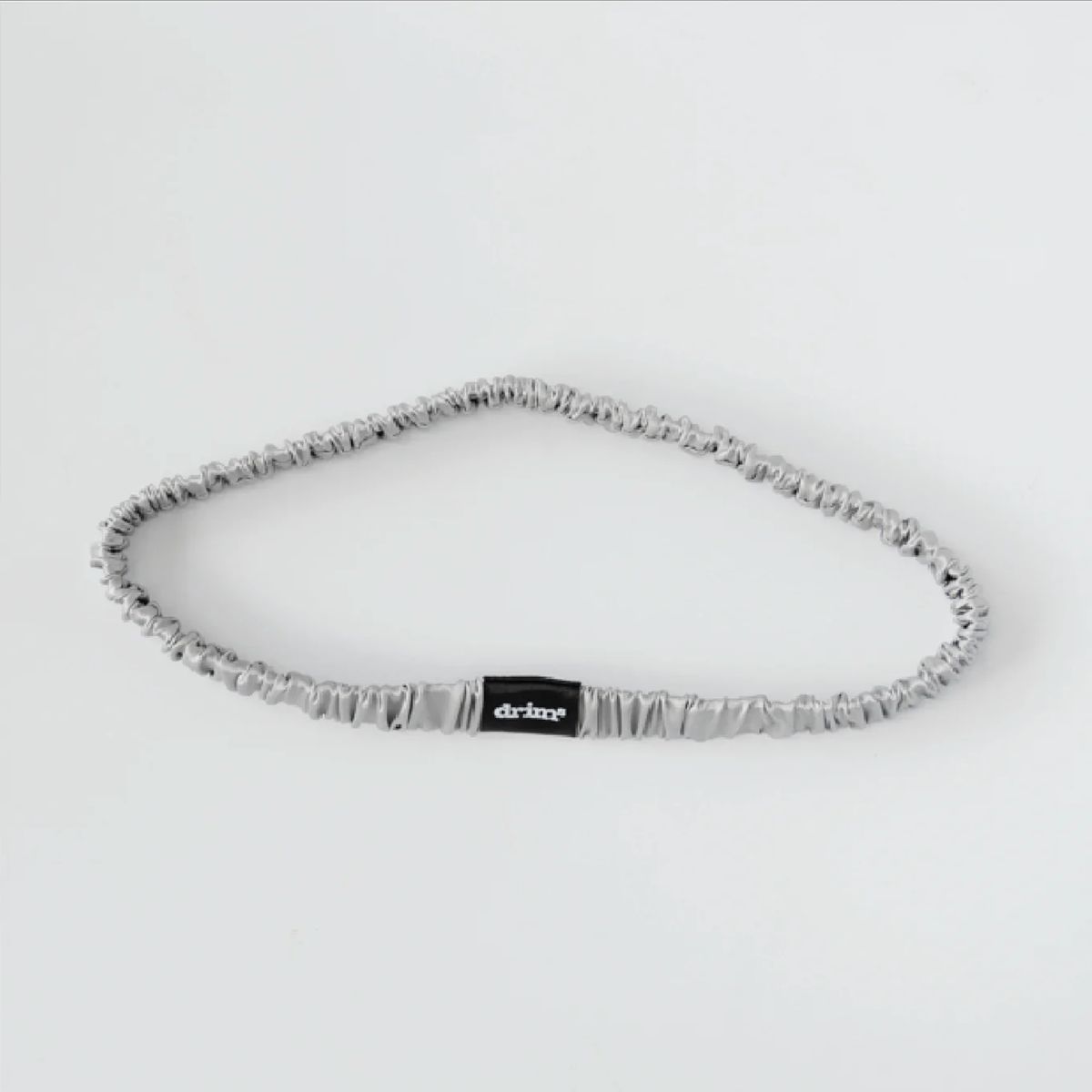 DRIMS BEAUTY - Cintillo De Seda Gris Perla