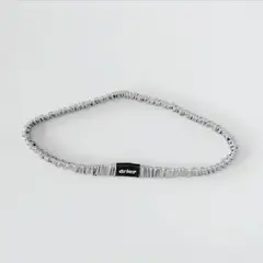 DRIMS BEAUTY - Cintillo De Seda Gris Perla