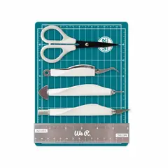AMERICAN CRAFTS - Mini kit de herramientas Aqua - We R Memory Keepers - COLORES SURTIDOS