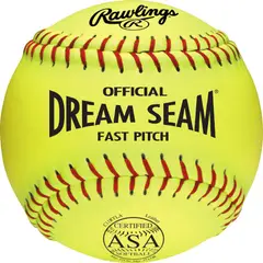 RAWLINGS - Pelota softball dream seam fastpitch - 11"