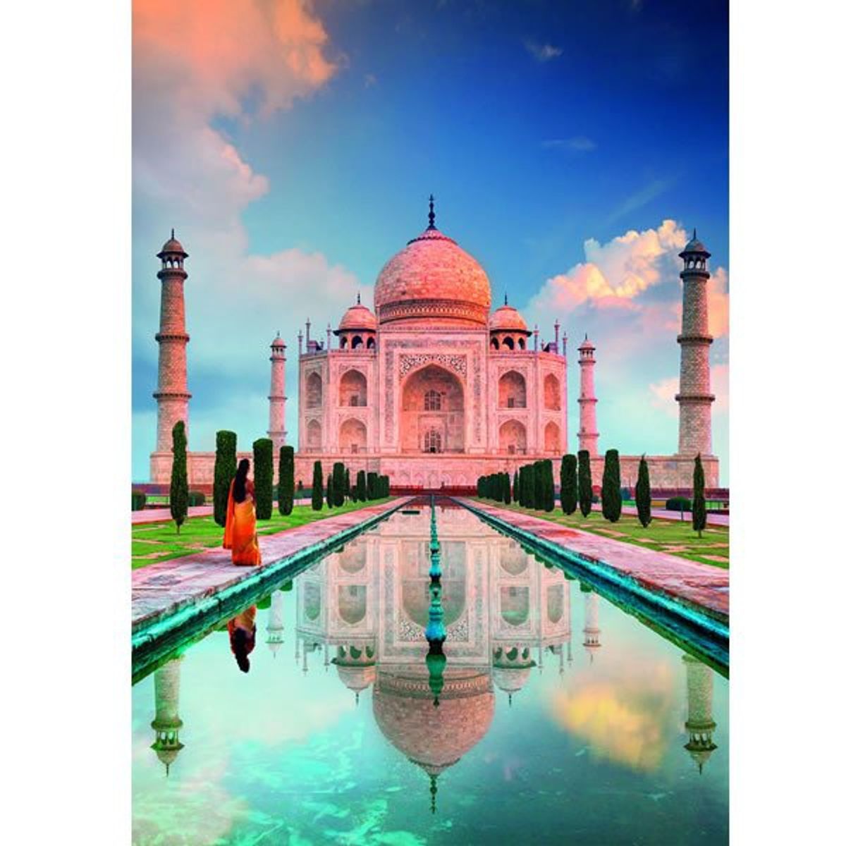 CLEMENTONI - Puzzle 1500 piezas Taj Mahal