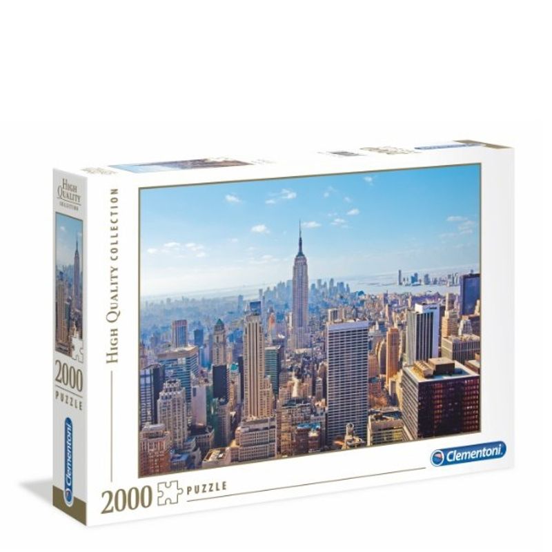 CLEMENTONI - Puzzle 2000 piezas Nueva York Manhattan