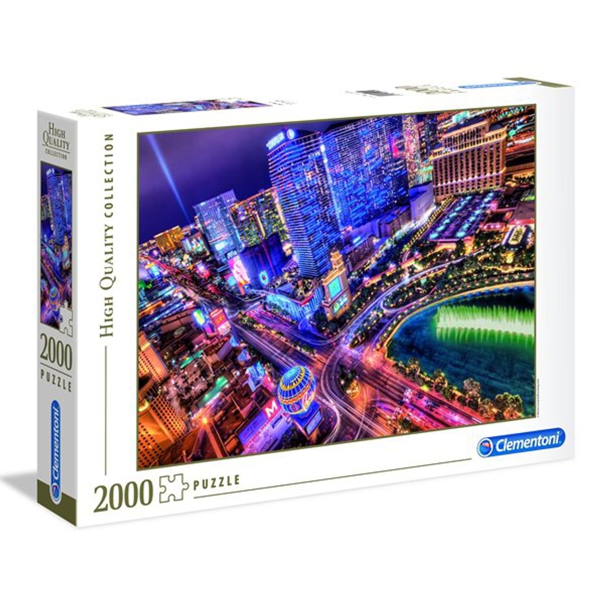 CLEMENTONI - Puzzle 2000 piezas Las Vegas