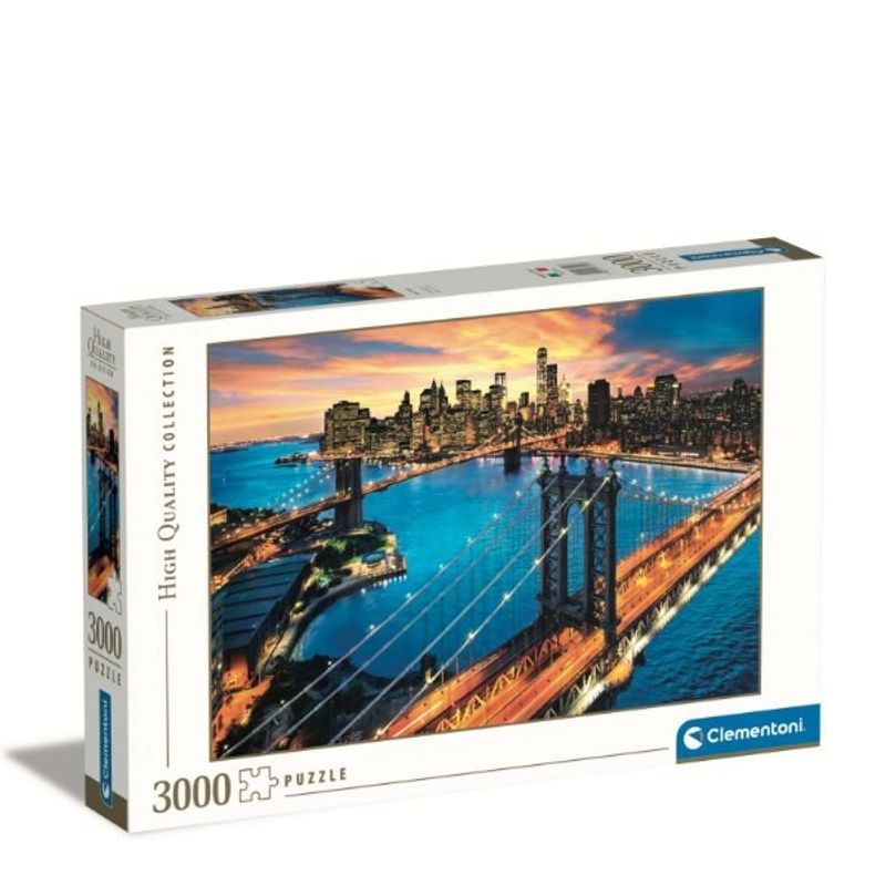 CLEMENTONI - Puzzle 3000 piezas Nueva York