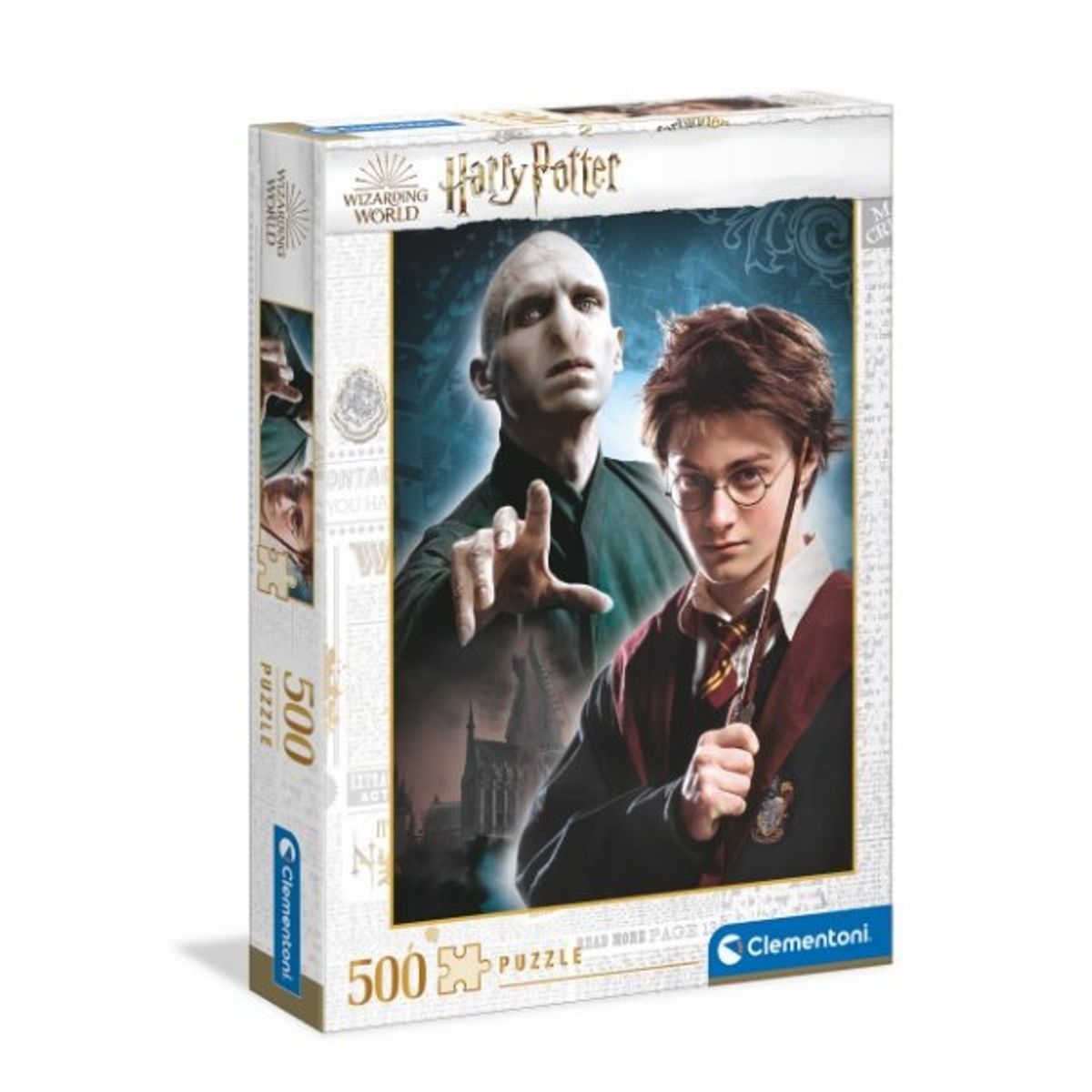 CLEMENTONI - Puzzle 500 piezas Harry Potter: Mundo de Magos