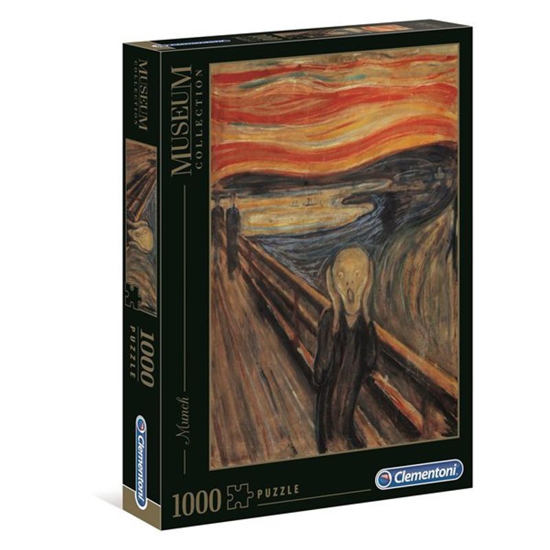 CLEMENTONI - Puzzle 1000 piezas Munch El Grito