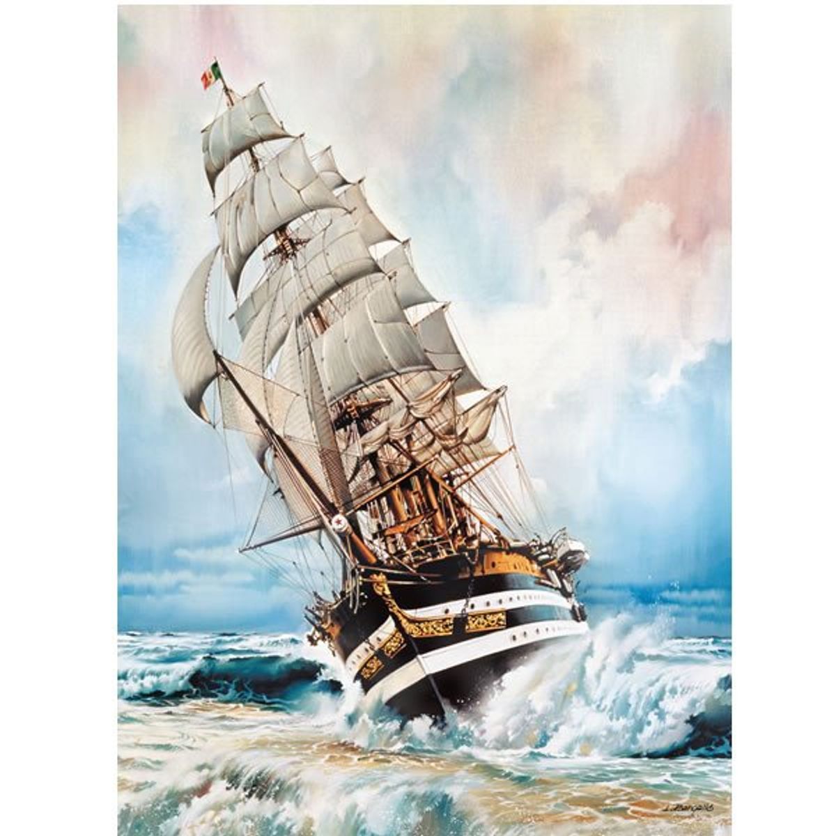 CLEMENTONI - Puzzle 1000 piezas Americo Vespucio