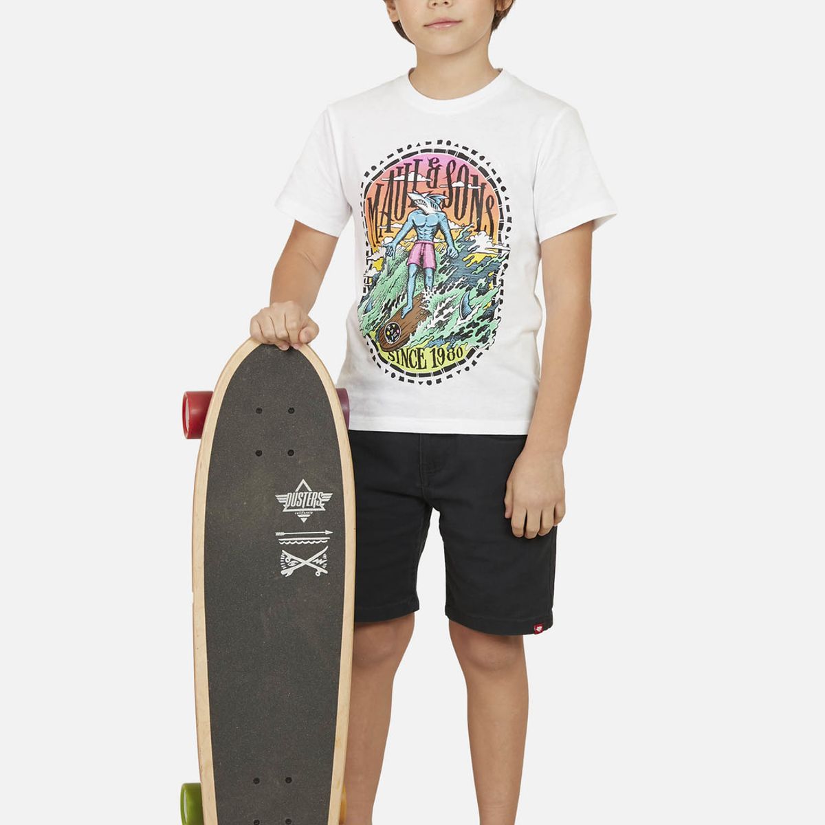 MAUI AND SONS - Bermuda 5B1228 Niño Azul Oscuro Maui And Sons