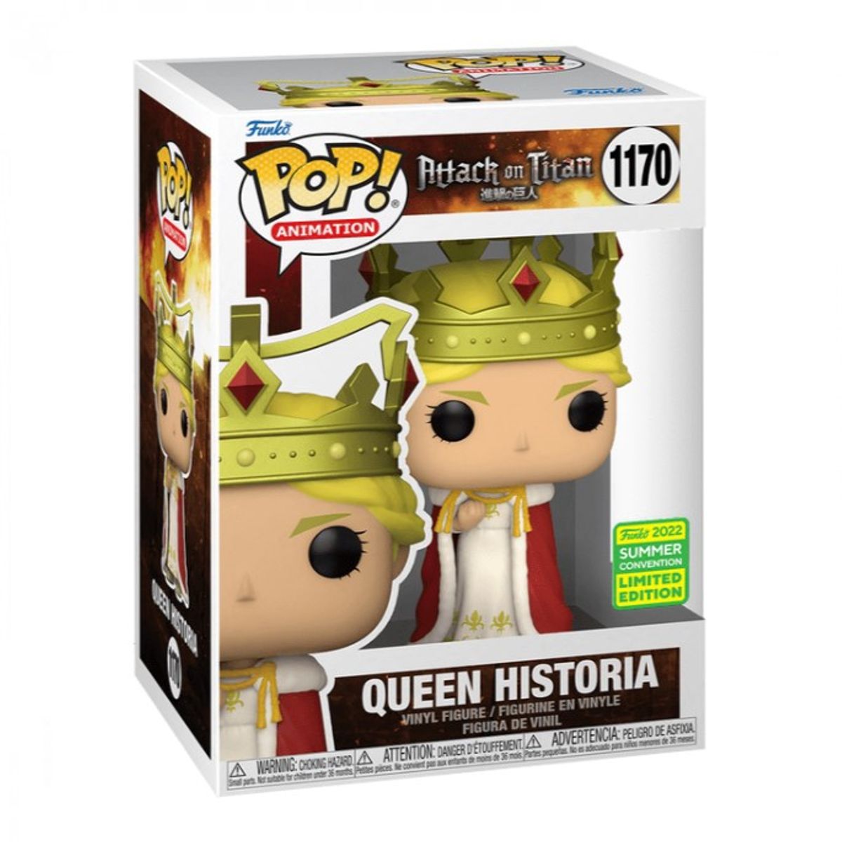 FUNKO - Funko Pop Attack On Titan Reina Historia 1170