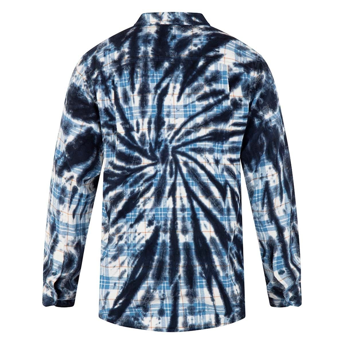 HURLEY - Camisa Portland Tiedye White Blue Black HURLEY