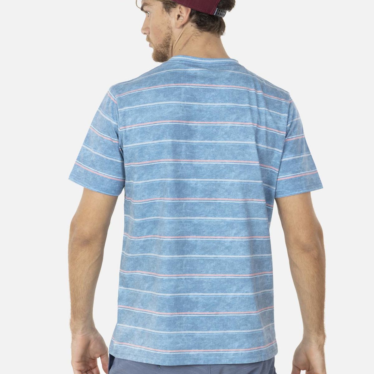 MAUI AND SONS - Polera THE BRIDGE STRIKE SS TEE Hombre Azul Maui and Sons