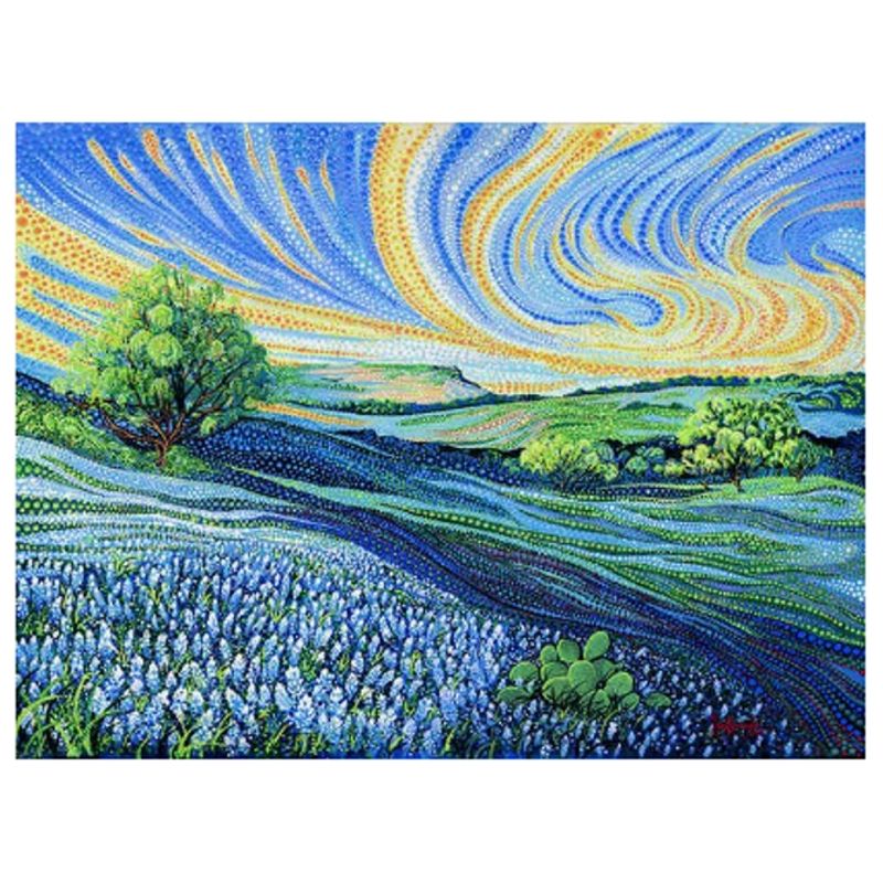 MI ARTE OCIO CONSENTIDO - Pintura diamante Contemplación 40x30 cm Diamond paintig