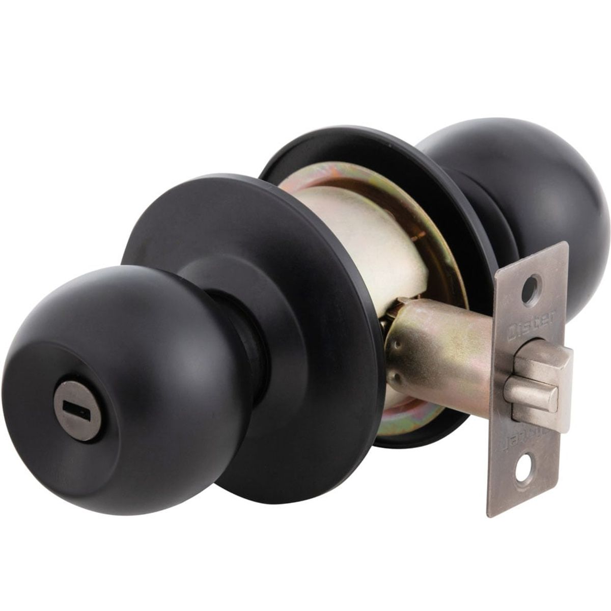 OISTER - Cerradura Cilíndrica Oister 101 Baño - Negro