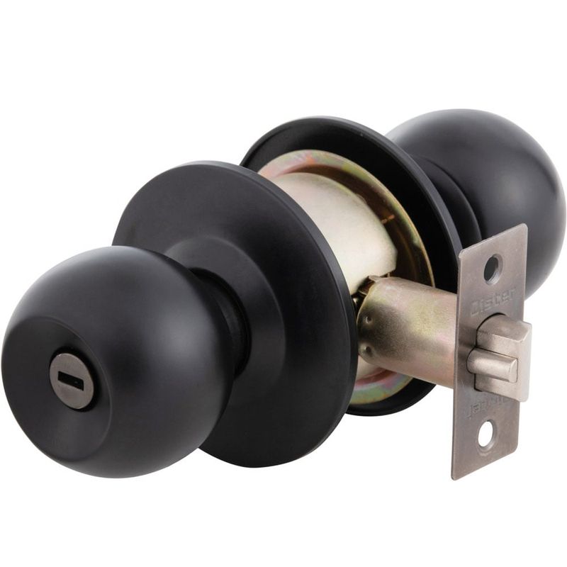 OISTER - Cerradura Cilíndrica Oister 101 Baño - Negro