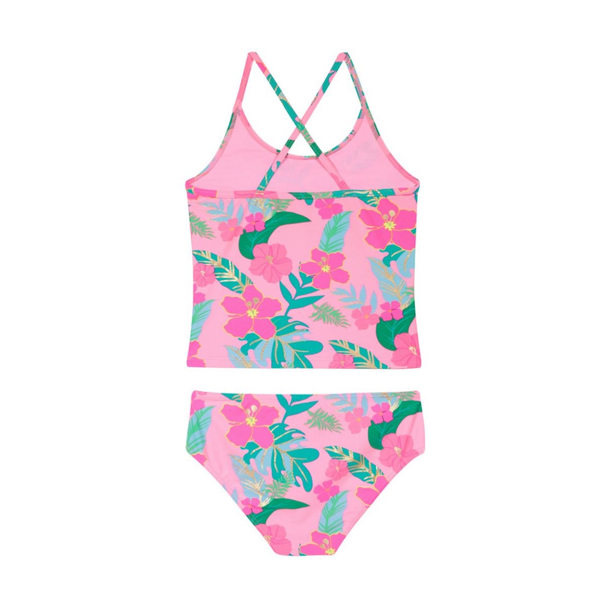 H2O WEAR - Traje de Baño Niña Tankini UV30+ H2O Wear Coral H2O WEAR_.