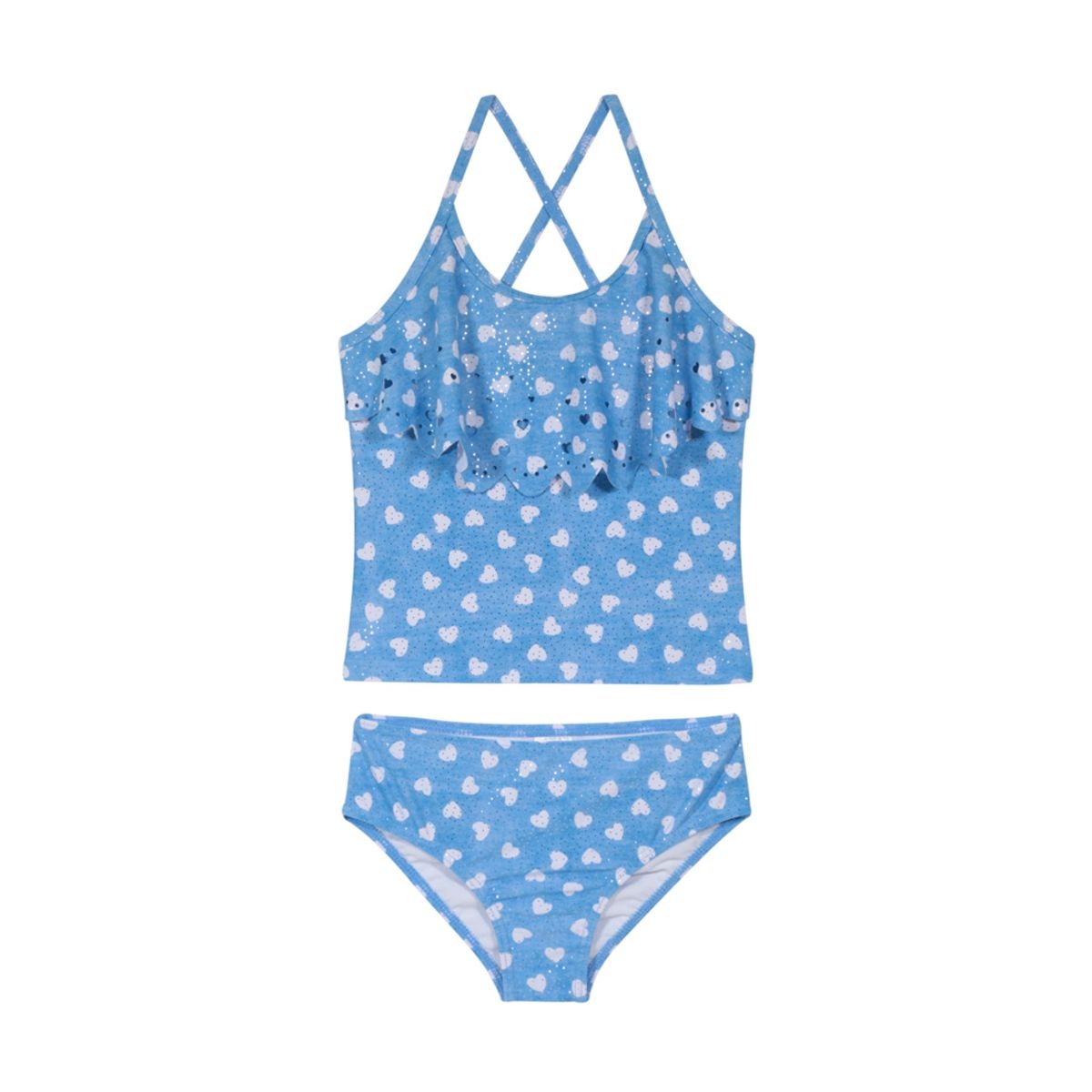 H2O WEAR - Traje de Baño Niña Tankini UV30+ H2O Wear Celeste H2O WEAR