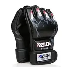 GENERICO - Guante Mma Ufc Muay Thai - Hombre Mujer Negro