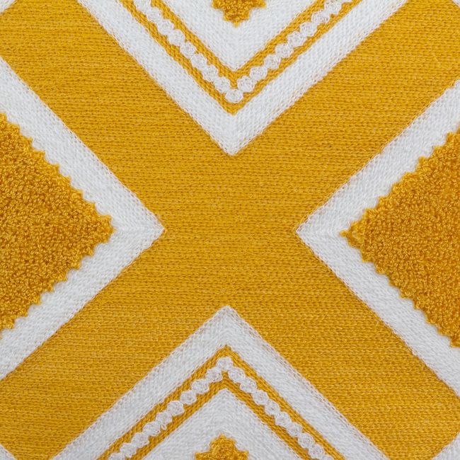 SUEÑO BLANCO - COJIN TEXTURAS AMARILLO  PERLA