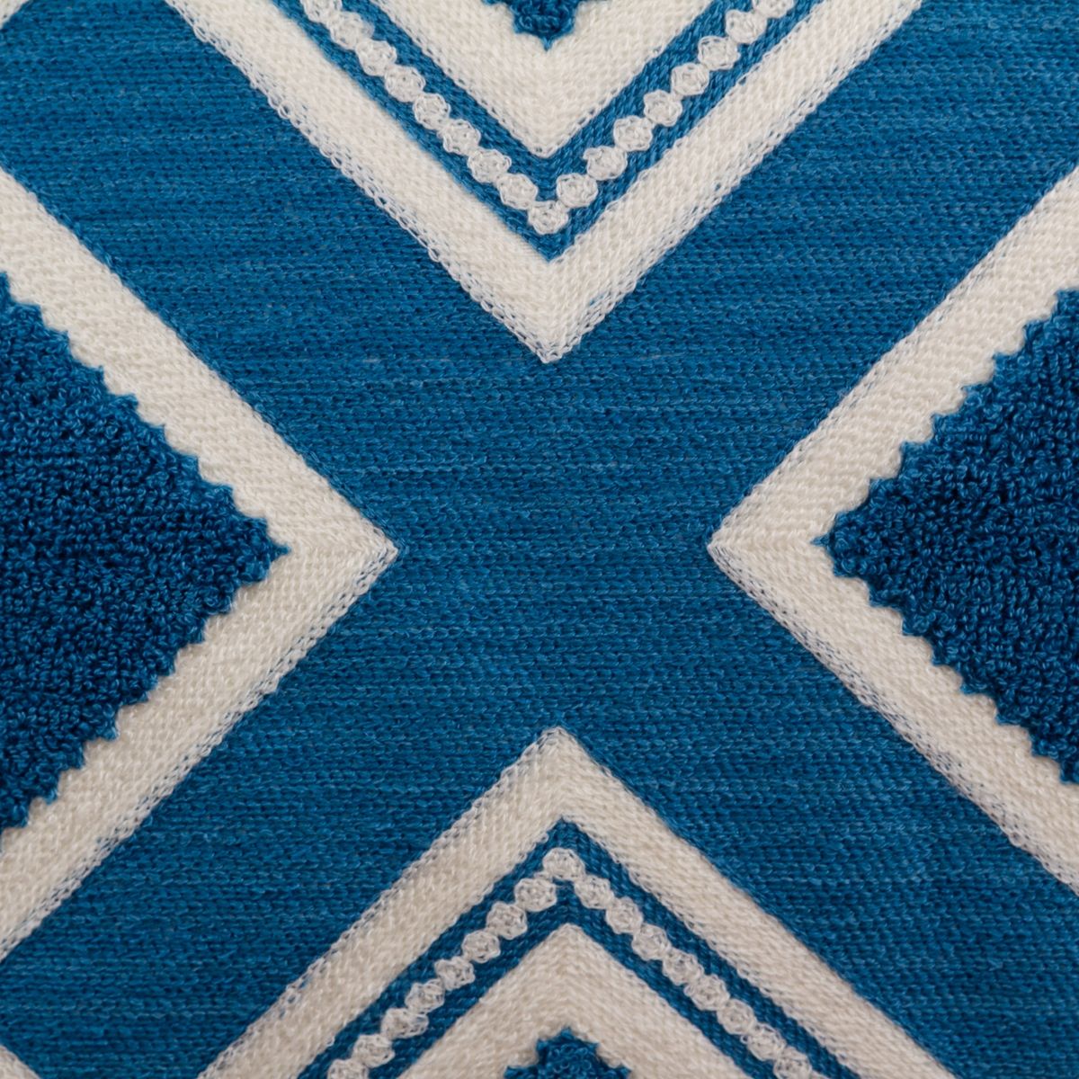 SUEÑO BLANCO - COJIN TEXTURAS AZUL  PERLA