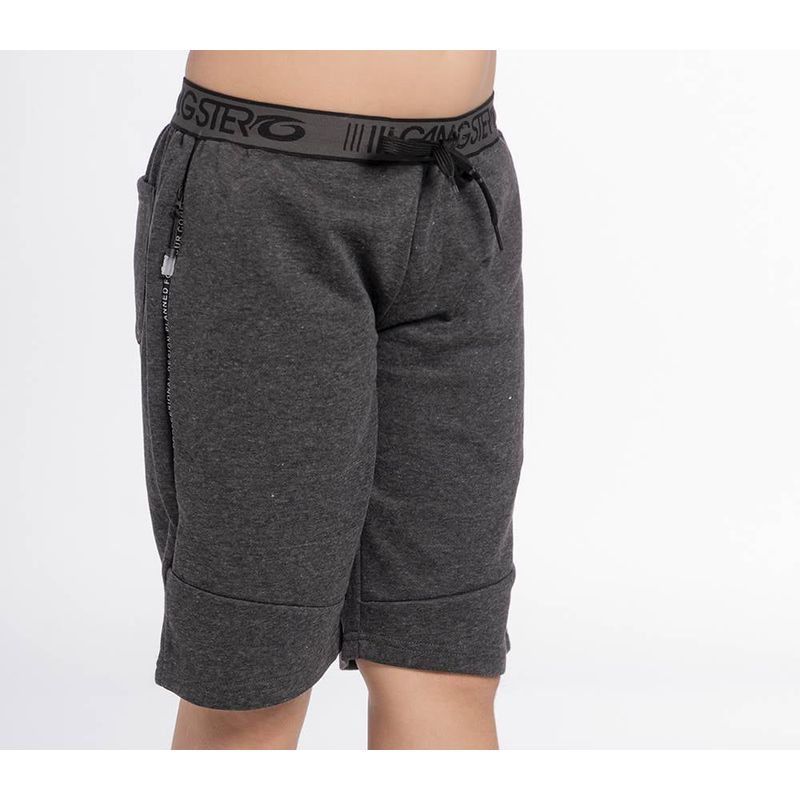 GANGSTER - Niño Short Jogger Delgado Headband Gris Gangster