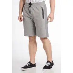 GANGSTER - Niño Short Jogger Delgado Pocket Logo Gris
