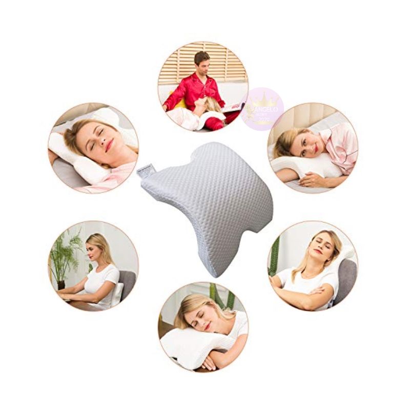 GENERICO - Almohada Cervical 7 En 1 Memoria Antipresión