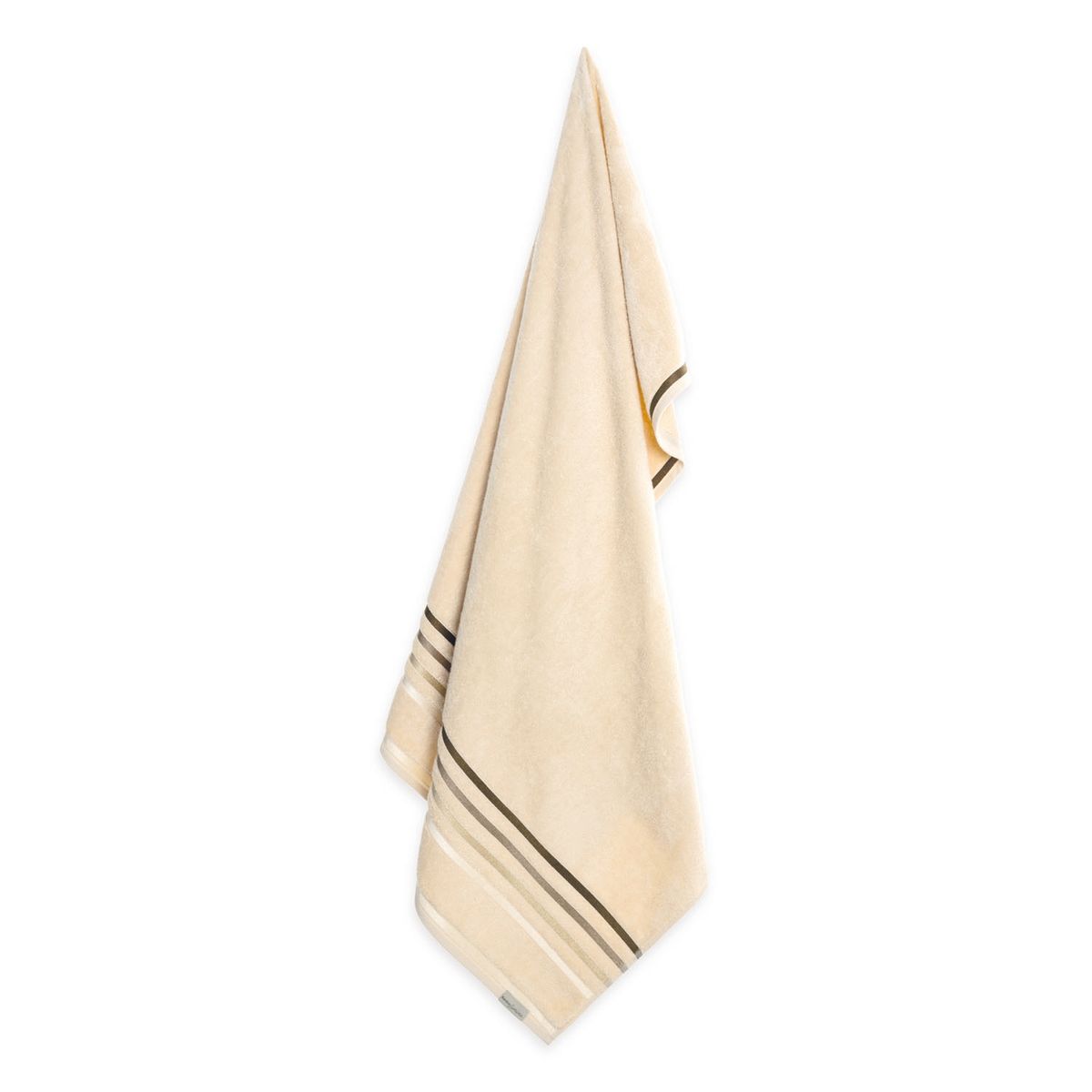 KARSTEN - Toalla sábana 100% algodón 500gr 86x150cm Beige/Marrón