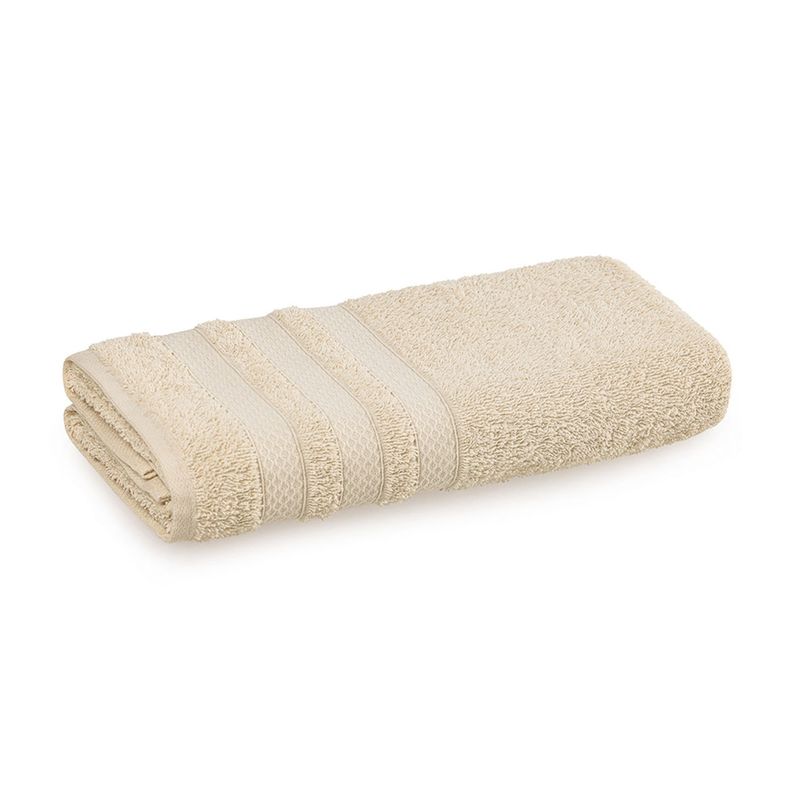 KARSTEN - Toalla de baño Karsten Fontes 340gr 67x135cm Beige