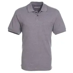 KOTTING - Polera Manga Corta Piqué Melange Gris