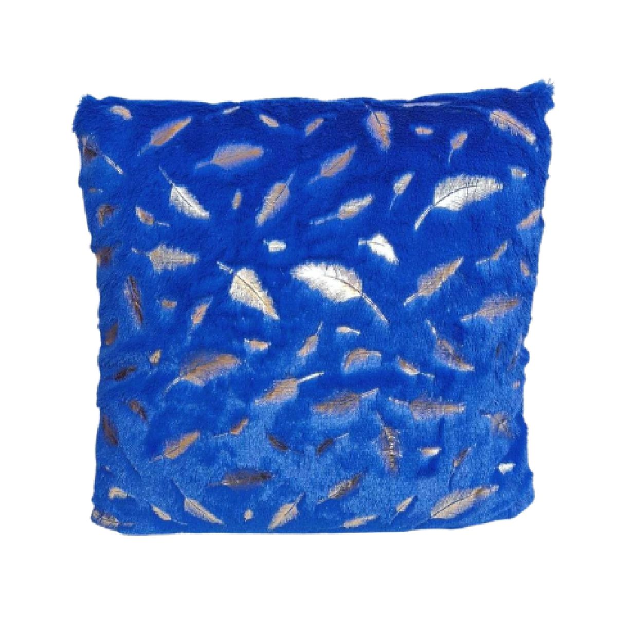 GENERICO - Funda Para Cojin De Plumas - Pelo Corto - Azul