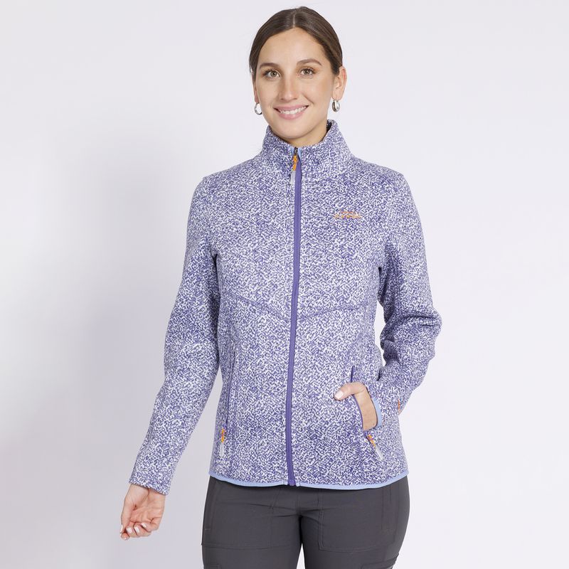 KANNU - Polar Thermo Pro Native Jacquard Mujer Lila KANNU