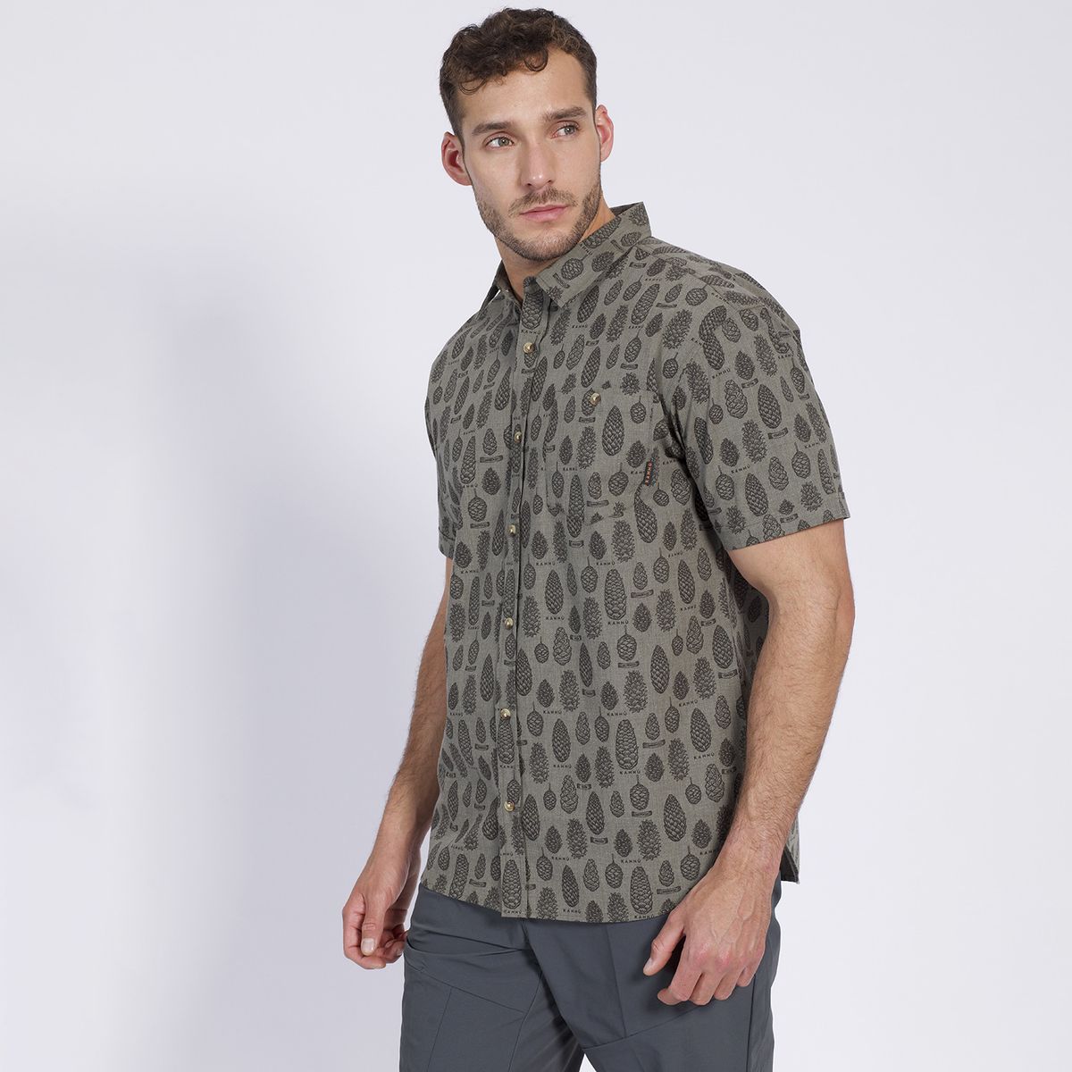 KANNU - Camisa Landscape Outdoor Verde KANNU