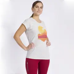 KANNU - Polera Lifestyle Mujer Gris claro