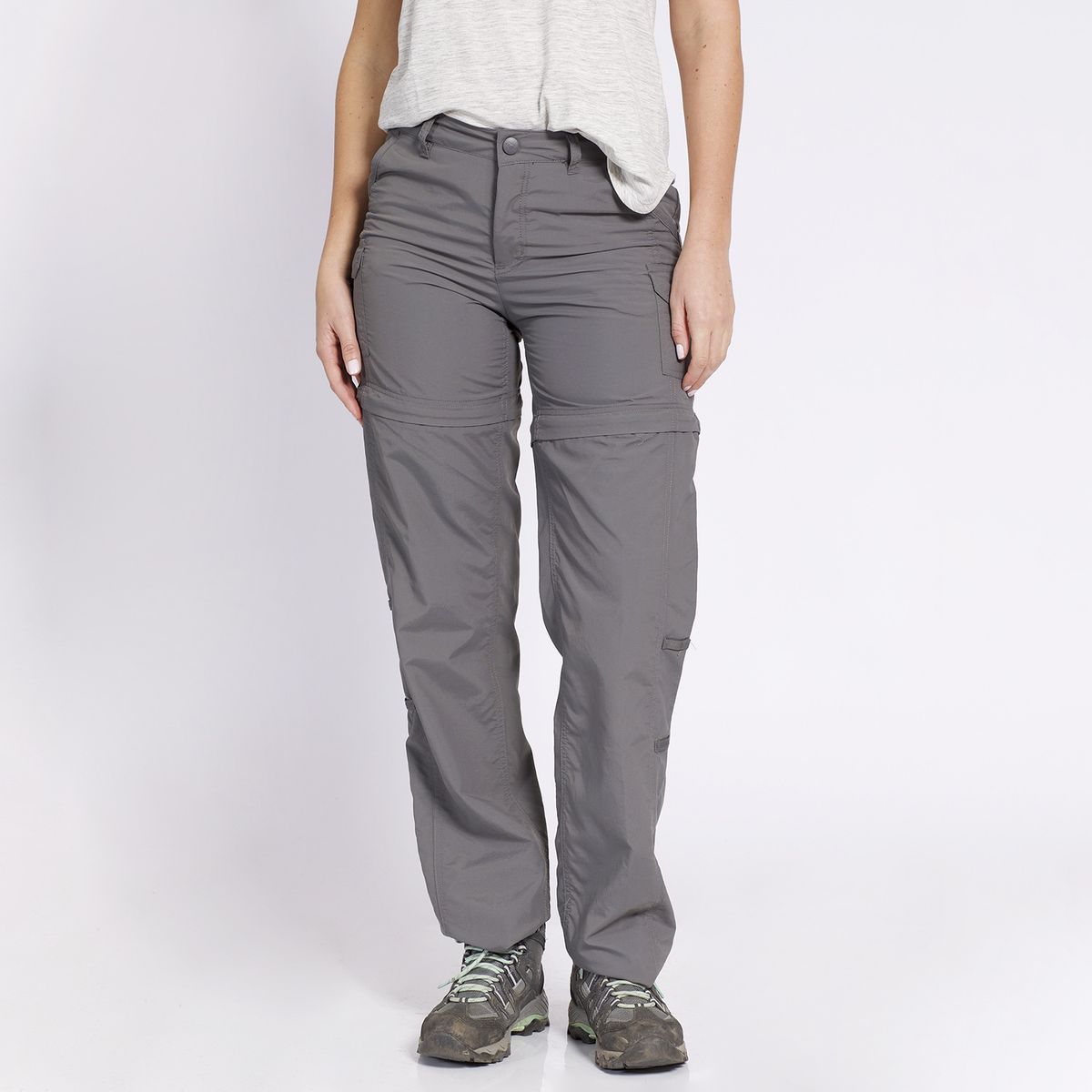 KANNU - Pantalón Desmontable Mujer Gris oscuro KANNU